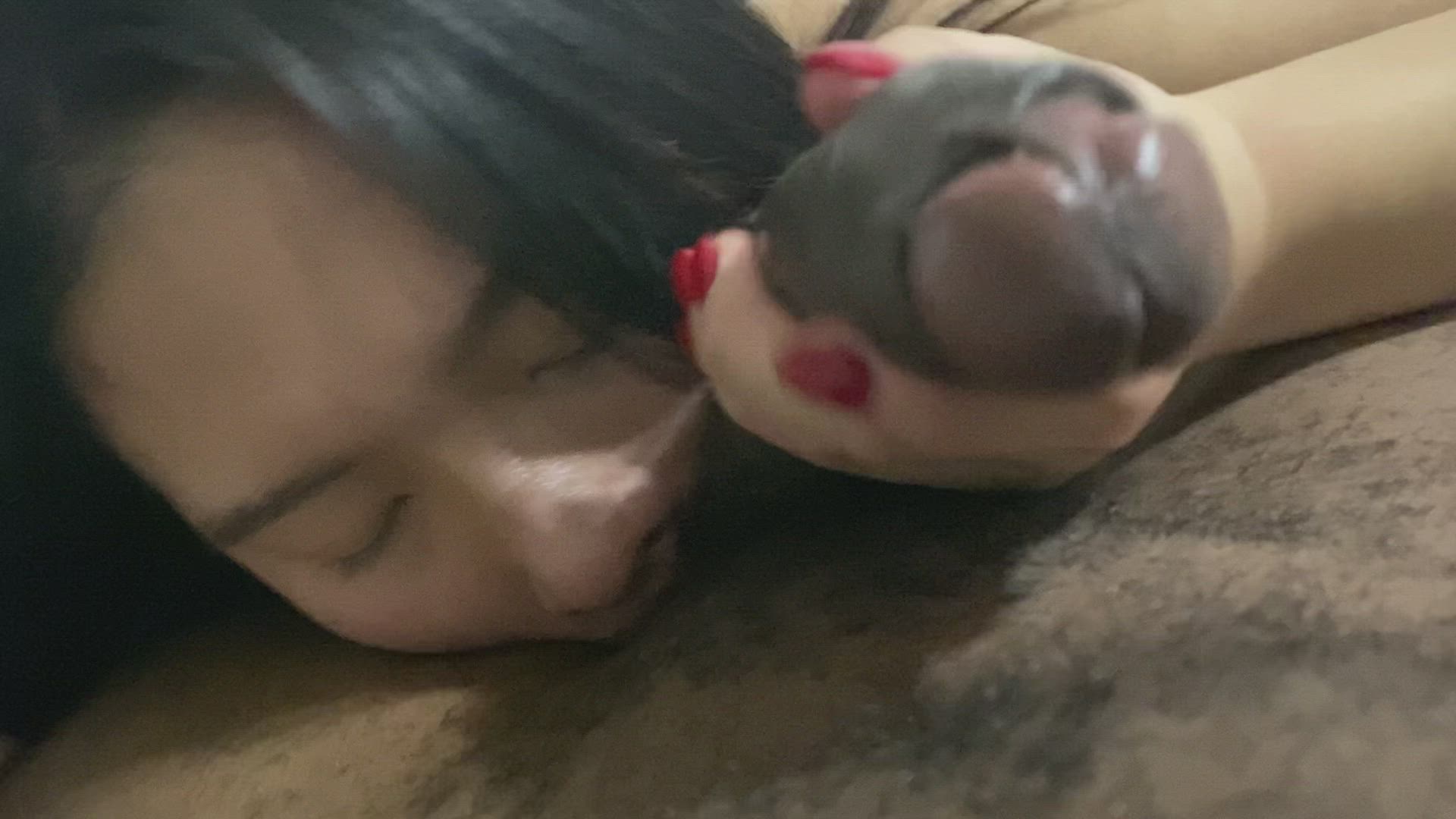 Trey <strong>@treynasty</strong> in balls sucking ball worship asianhotwife ballplay bbc porn video
