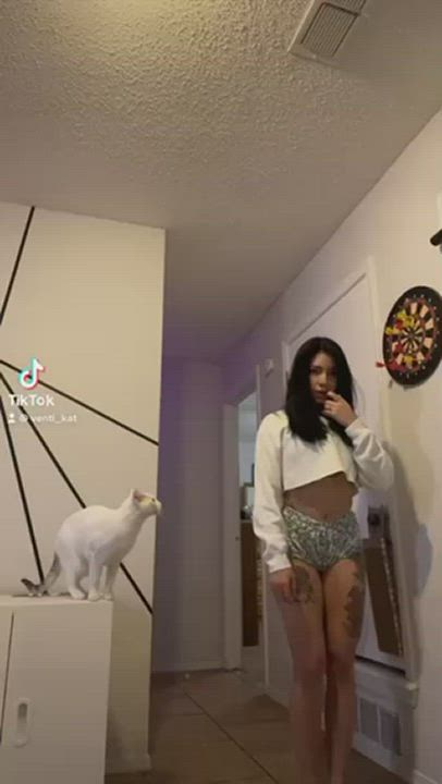 Venti_Kat <strong>@ventikat</strong> in big ass college petite porn video