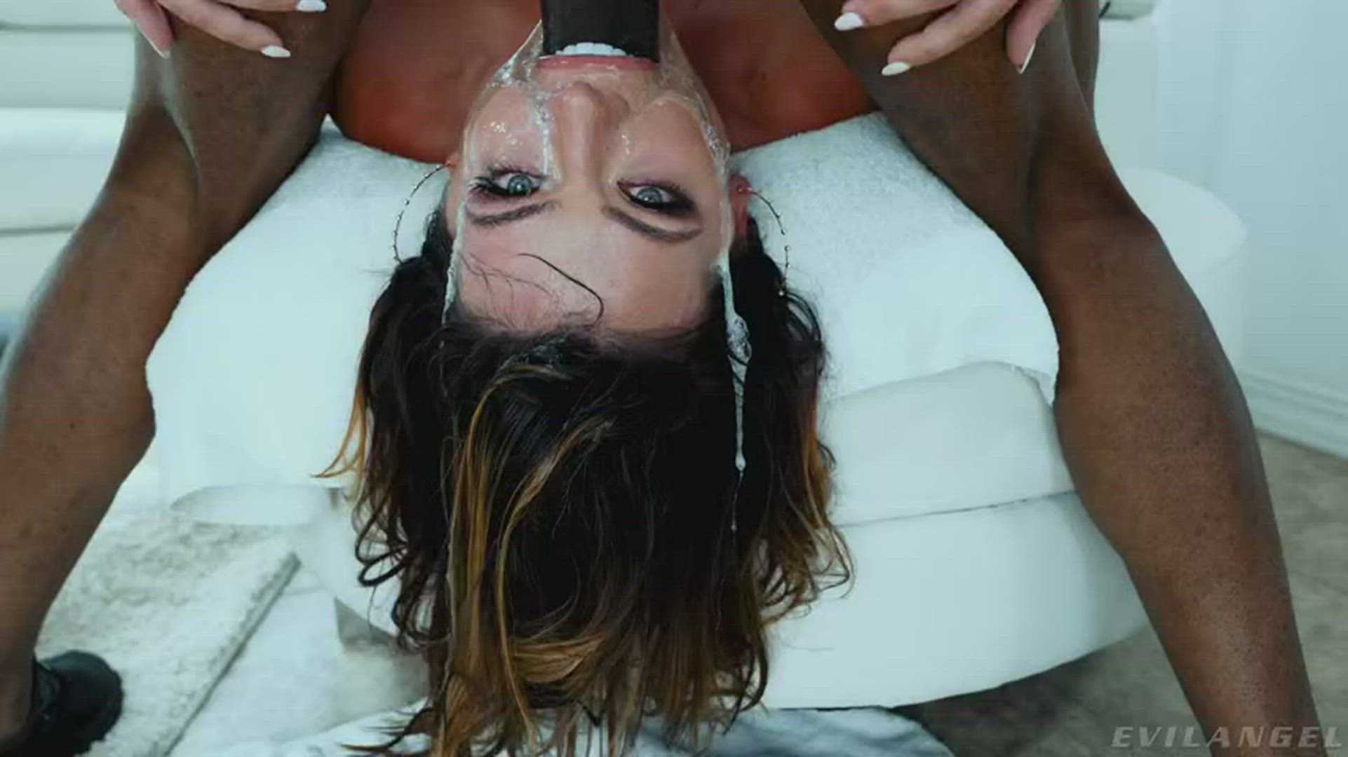 <strong>@zilllah</strong> in adriana chechik interracial face fuck blowjob messy porn video