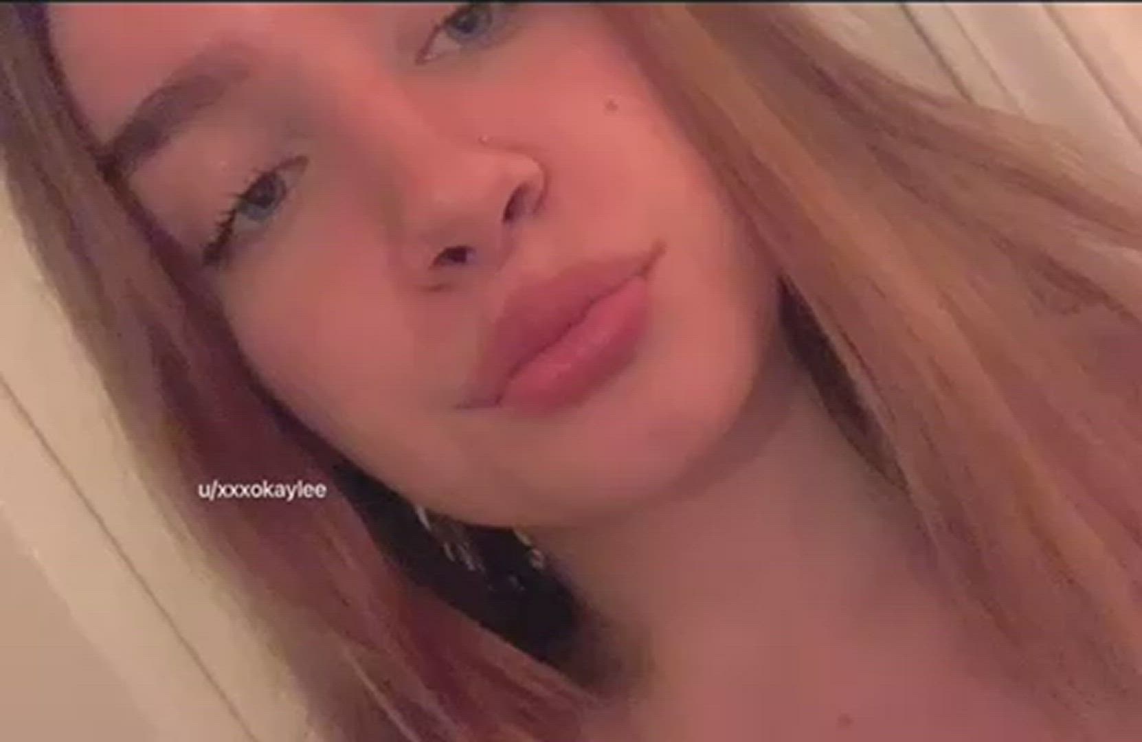 Xoxxkaylee <strong>@molliecakexo</strong> in white girl teen tits porn video