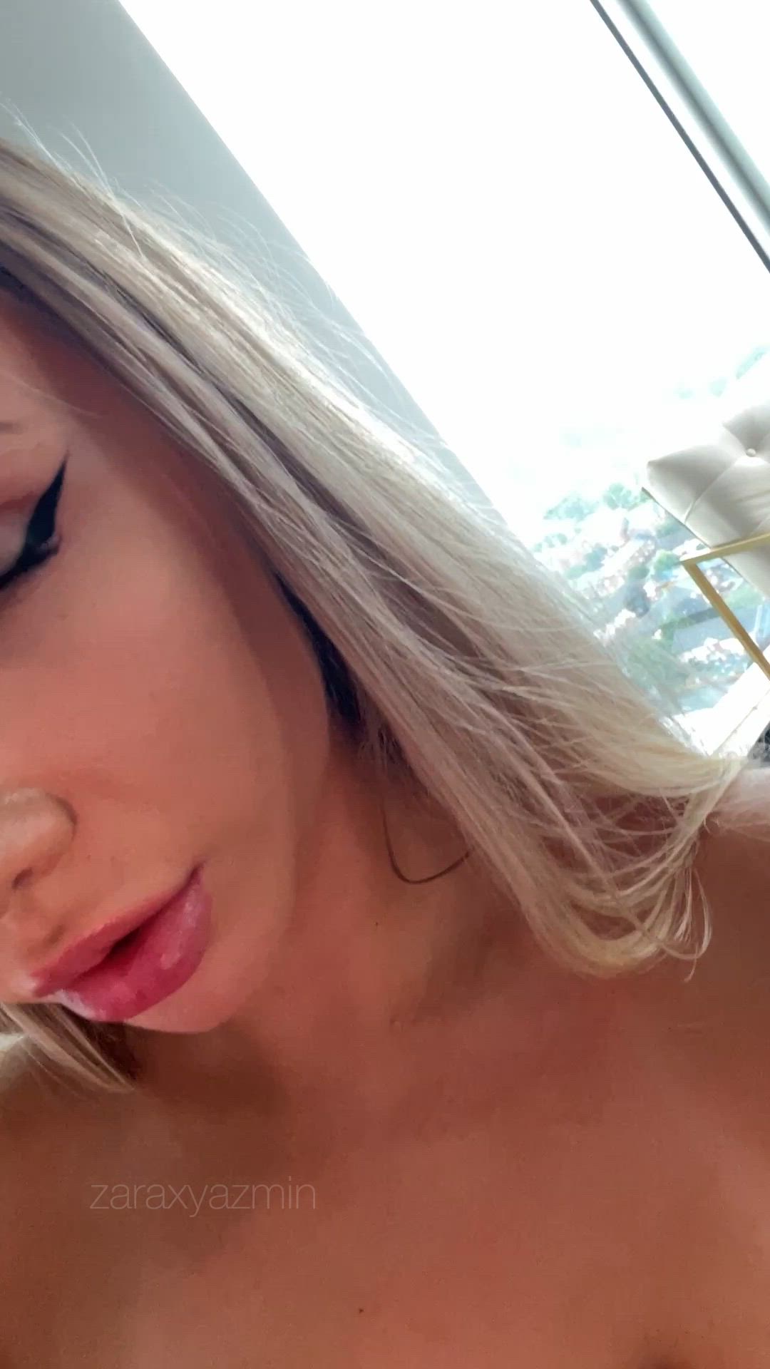Zara <strong>@zaraxyazmin</strong> in big tits blonde boobs porn video