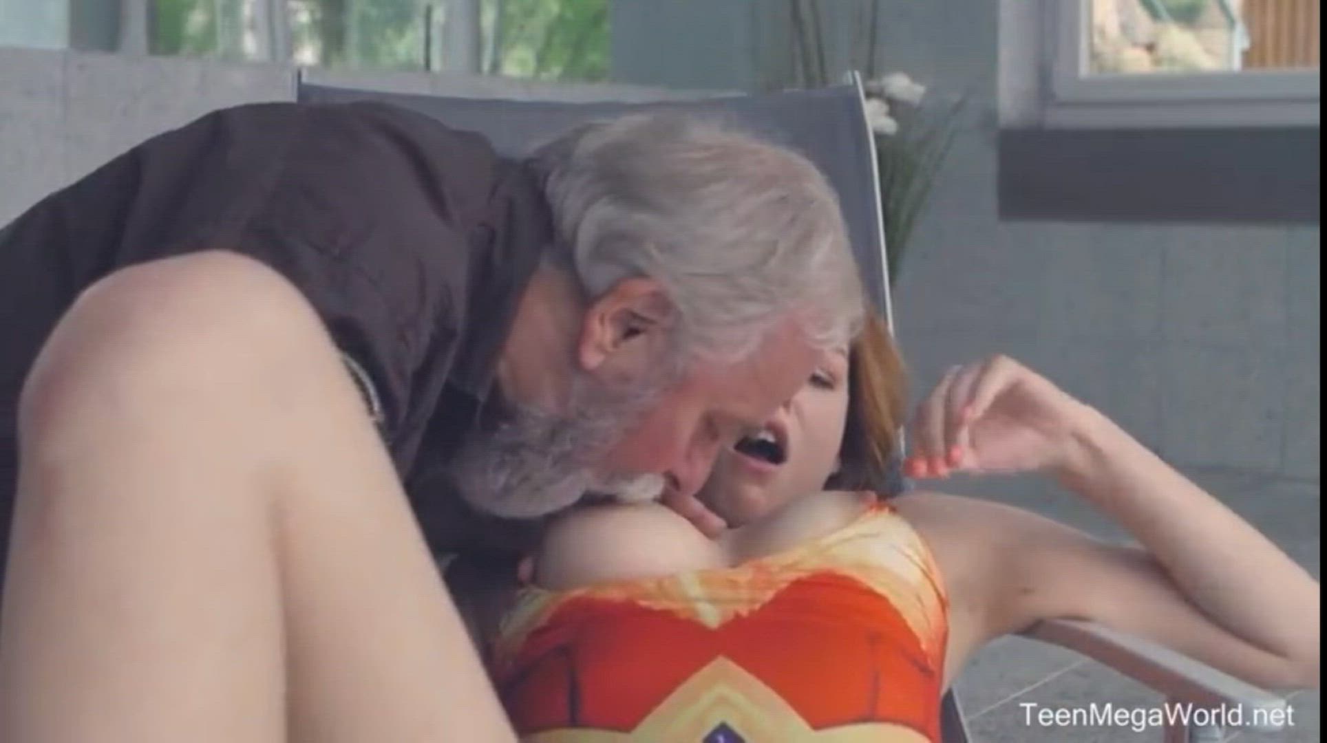 Zour gummi <strong>@zourgummi</strong> in natural sucking tits grandpa porn video