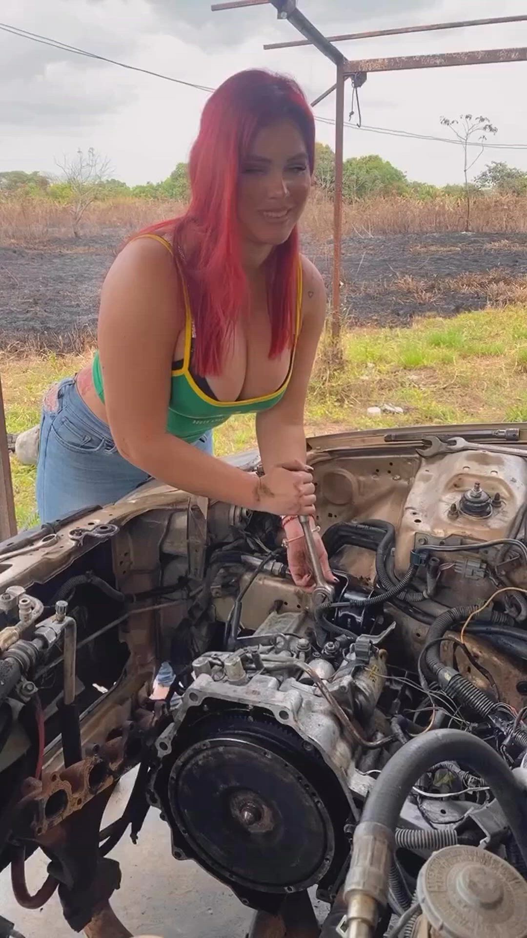 Car porn video with onlyfans model yisselroa <strong>@roayissel</strong>