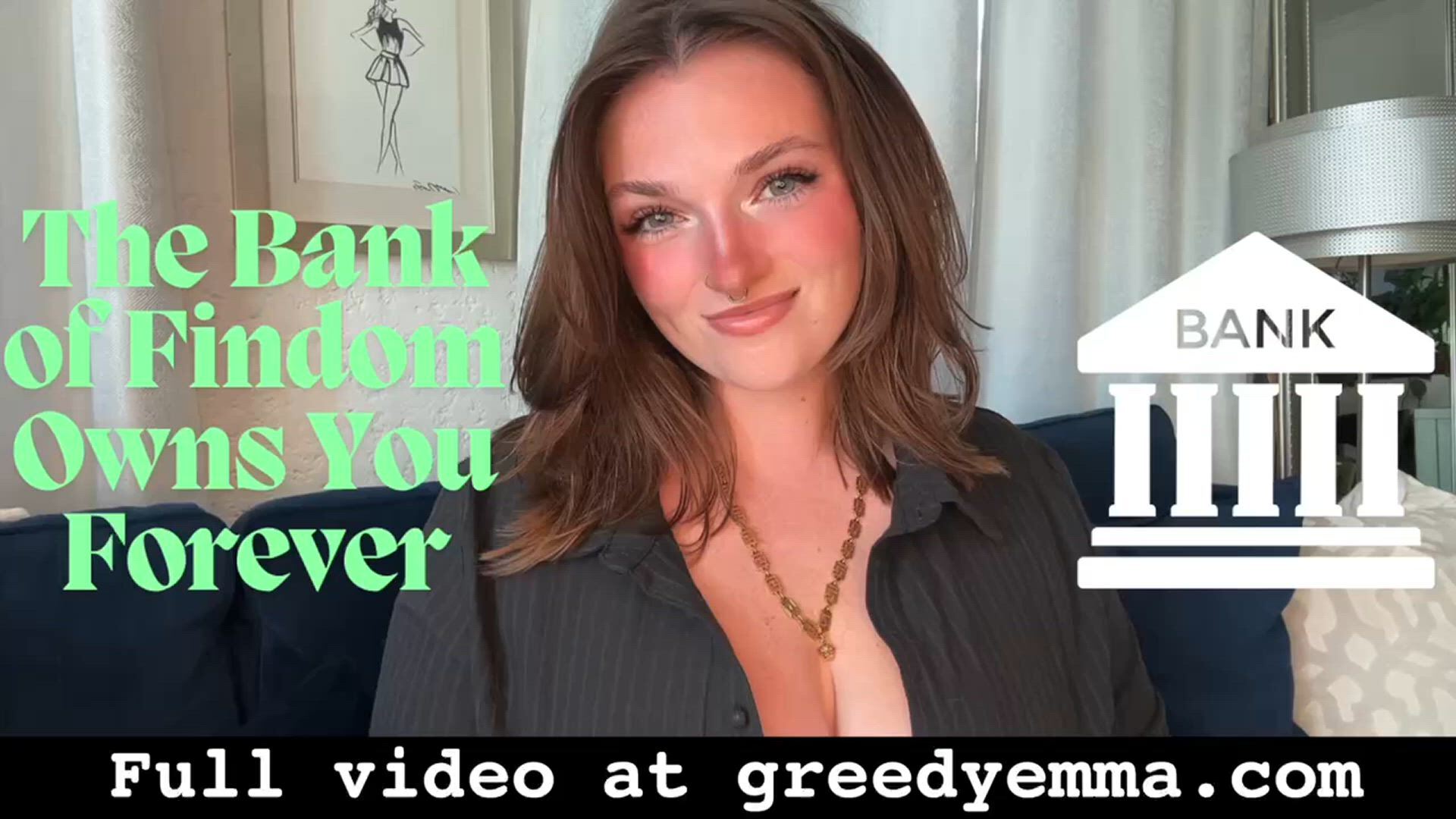 Amateur porn video with onlyfans model greedyemma <strong>@greedyemma</strong>